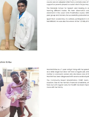 Person-centred rehabilitation at Mobility India